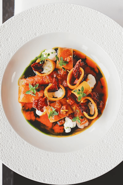 Photo food avant après les retouches photoshop